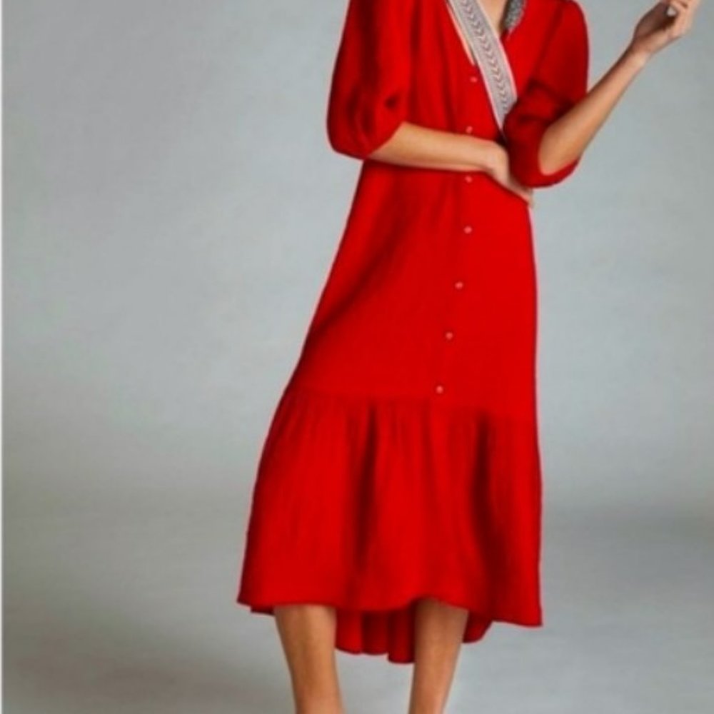 Maeve “Scarletta” Maxi dress - Anthropologie